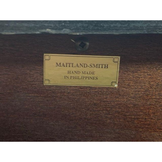 Brown Maitland Smith Marble Top Chest For Sale - Image 8 of 9