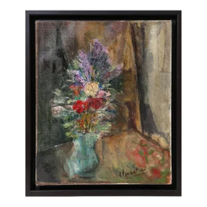 Flowers in Vase, Painting