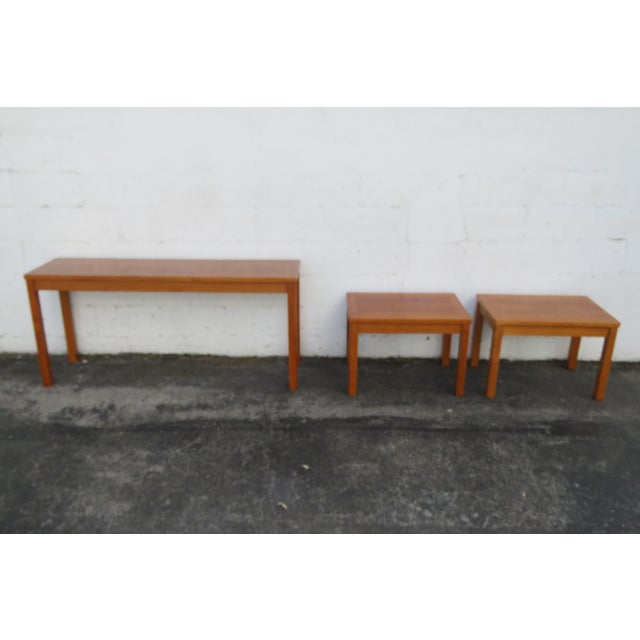Interform Collection Danish Modern Long Library Console Table 6273 For Sale - Image 15 of 15