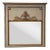 Antique 19th C Gustavian Style Swedish Empire Trumeau Mirror For Sale