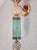 1990s Pair of Blue and Terracotta Murano Glass Sconces For Sale - Image 9 of 13