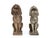 English Matched Pair of Composite Stone Dogs With Fruit Baskets, England Mid 20th C. For Sale - Image 3 of 13