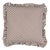 Schumacher Brigitte Stripe Pillow 20" in Brown For Sale