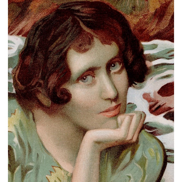 Lucien Hector Monod, La Voix des Sources, 1899, Original Lithograph For Sale - Image 3 of 10