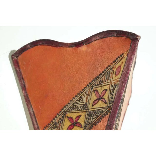Parchment North African Tribal Art Wall Sconce Chairish