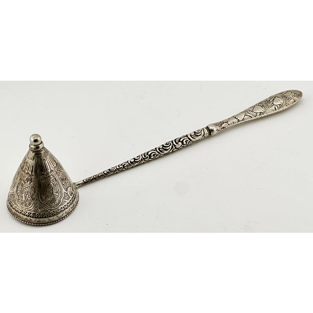 This is a Great Looking and Quite Unusual Sterling Silver Candle Snuffer. It was Constructed - Repurposed by a well...