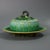 Late 19th Century Rare George Jones Majolica Muffin Dish With Snake Handle For Sale - Image 5 of 12