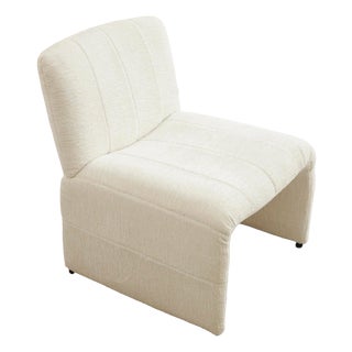 Mid-Century Modern Lounge Chair in Fabric, 1970s For Sale