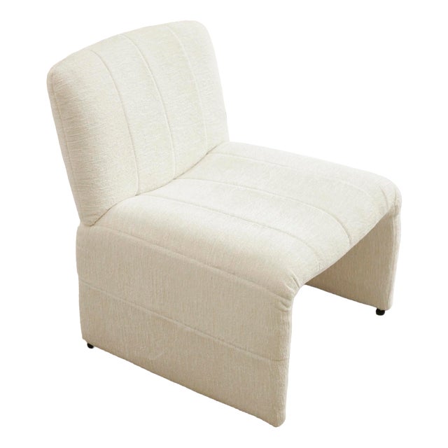 Mid-Century Modern Lounge Chair in Fabric, 1970s For Sale