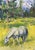 "Grazing Rights" This small painting captures a quiet, pastoral moment with a soft, impressionistic touch. The artist’s...