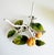 1950s Italian Toleware Hurricane Candle Holders With Citrus Accents For Sale - Image 9 of 12