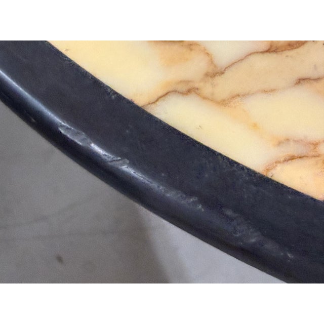 19th Century 19th Century Specimen Marble Table Top with Custom Base For Sale - Image 5 of 14