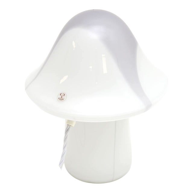Vintage Murano Glass Mushroom Table Lamp from Peill and Putzler, 1970s For Sale