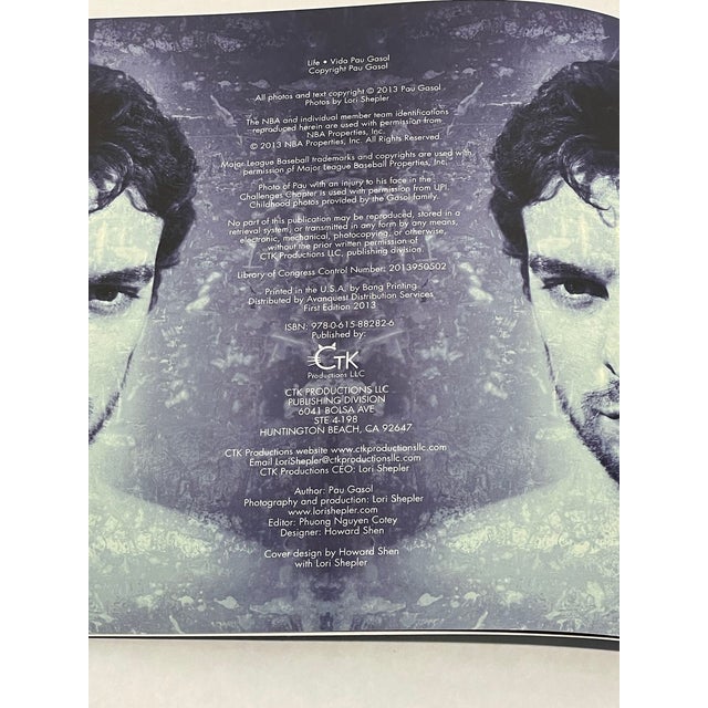 Pau Gasol Life Vida by Pau Gasol 2013 Paperback For Sale - Image 4 of 8