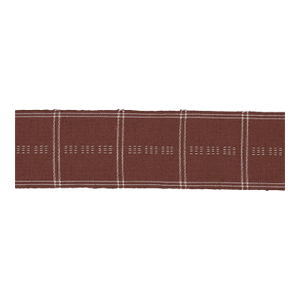 Schumacher Ayan Tape Trim In Terracotta