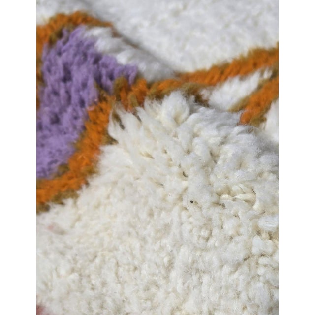 Textile Handmade Moroccan Berber Rug - 10.3 X 8.3 Ft For Sale - Image 7 of 8