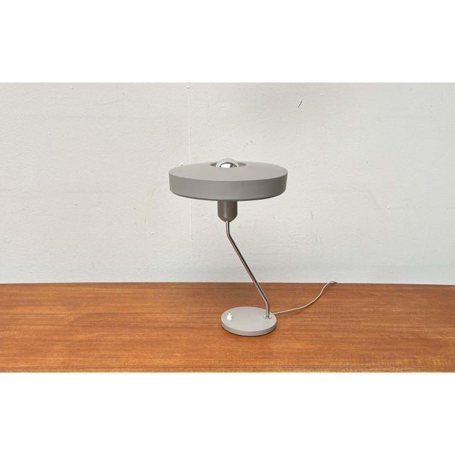Mid-Century Modern Dutch Model Romeo Minimalist Table Lamp by Louis Kalff for Philips, 1960s For Sale - Image 15 of 18