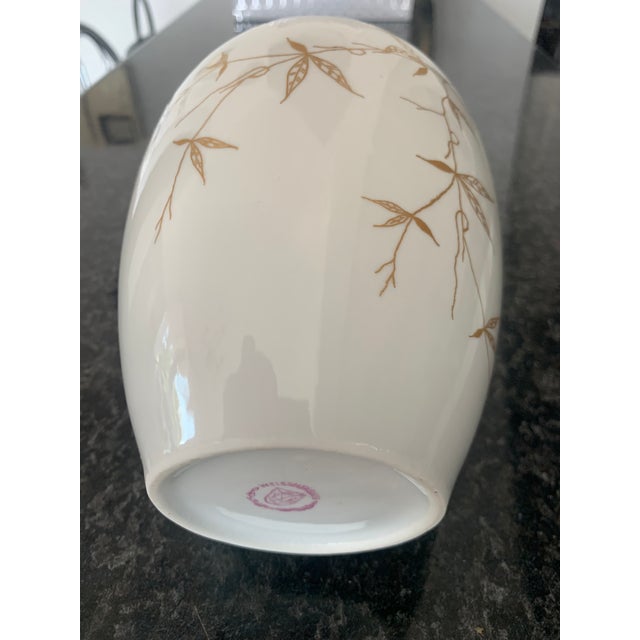 Porcelain Vase from Weisswasser, Mid-20th Century For Sale - Image 9 of 18