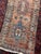 1930s 1930s Tribal Butterflies in the Border DUSTY CANTALOUP & Merlot Hues Rug 2.10 x 10.6 For Sale - Image 5 of 8