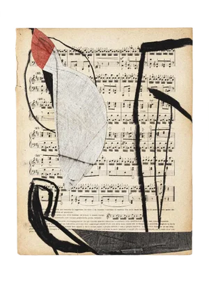 Tommaso Cascella, Musical Notes, 2009, Mixed Media