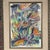 Orange Expressionist Birds of Paradise Oil Painting Signed by Artist Spoonamore For Sale - Image 8 of 11