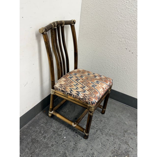 McGuire Furniture Late 20th Century Dining Side Chairs, Set of Eight For Sale - Image 12 of 12