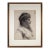 19th Century Antique Charcoal Portrait Drawing of a Woman For Sale