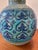 1960s Italian Bitossi Blue Glazed Pottery Vase For Sale - Image 11 of 12
