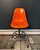 Vintage Herman Miller Eames Fiberglass Shell Chairs – Set of 3 – Orange, Yellow & Gray – Swivel Task Base For Sale In New York - Image 6 of 8