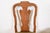 Davis Cabinet Company Queen Anne Solid Walnut Dining Chairs, Set of Six For Sale In South Bend - Image 6 of 12