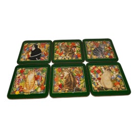 Example of Holiday Coasters