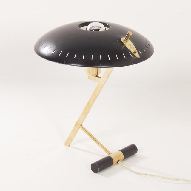 Metal Table Lamp Decora by Louis Kalff for Philips, 1960s For Sale - Image 7 of 14