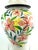 Rustic European Vintage French Hand-Painted Floral Ginger Jar With Lid For Sale - Image 3 of 11