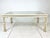 Late 20th Century Vintage Fretwork Dining Table For Sale - Image 5 of 6