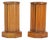 English Cylinder Marble Top Bedside Commodes, a Pair For Sale - Image 4 of 7