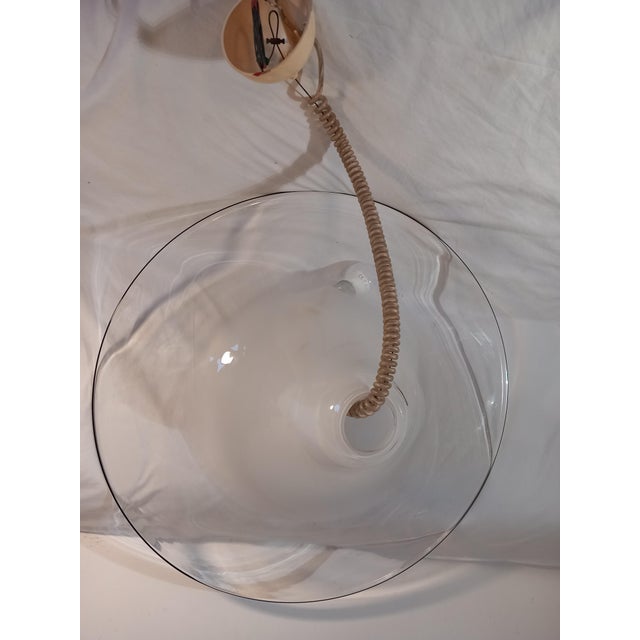 Murano Glass Pendant Lamp by Renato Toso for Leucos, 1970s For Sale - Image 7 of 10