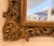 Ornate exquisite oversized 67-inch gilt wood beveled mirror with richly carved scrolling acanthus frame, perfect for...