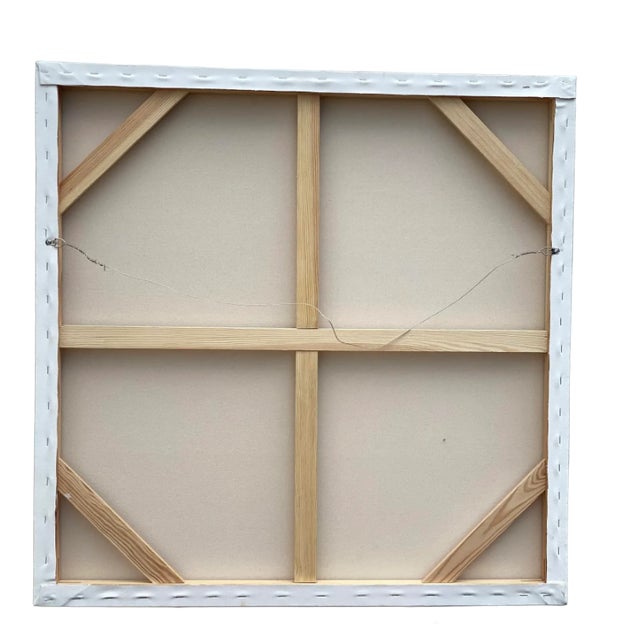 "Imagine" Original Mixed Media on Canvas by Alexis Walter For Sale - Image 10 of 10