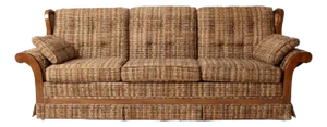 Mid-Century Tweed Sofa