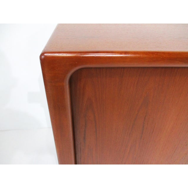 Mid Century Teak Tambor Door Credenza by Dyrlund Denmark (A) For Sale - Image 12 of 15
