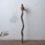 Mid 20th Century American Folk Art Snake and Hand Cane, 20th Century For Sale - Image 5 of 10