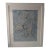Signed and Framed Robert McCurdy Large Mixed Media Painting From Saks For Sale