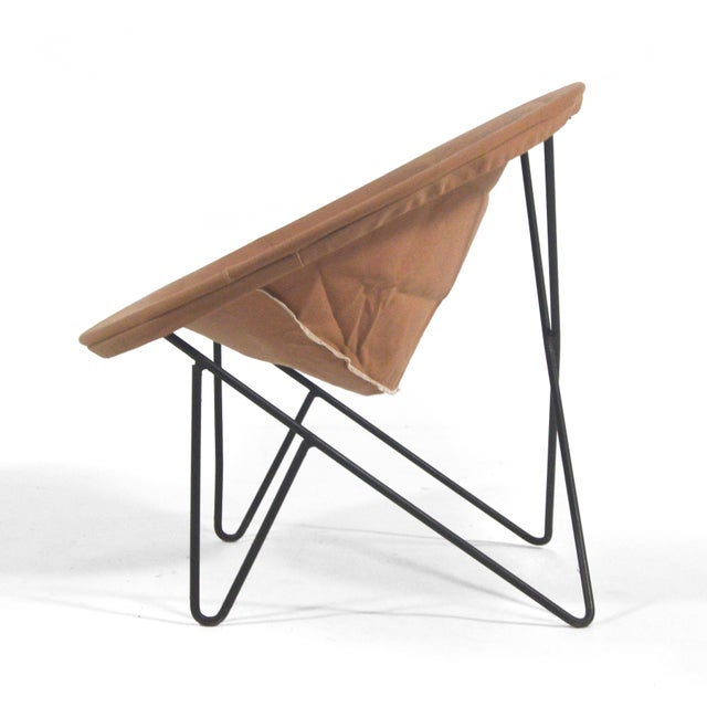 1900 - 1909 Early 20th Century Hedstrom Iron Circle Chair For Sale - Image 5 of 9