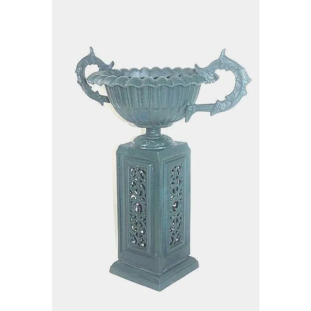 Victorian American J.W. Fiske Victorian Floor Urn Planter, 19th Century, Provenance For Sale - Image 3 of 6