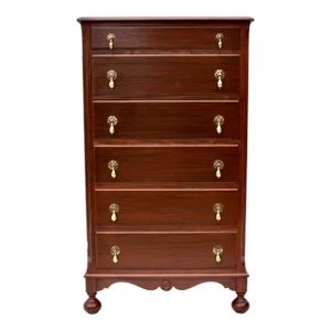 William and Mary Style Mahogany Chest of Drawers