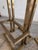 Metal Brass Barstools in the style of Maison Jansen, 1975, Set of 2 For Sale - Image 7 of 9