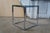 Small Modernist Chrome and Glass Cube Modern Side End Table For Sale - Image 6 of 10