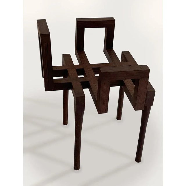 Wood Values ​​Comfort Chair by Geke Lensink For Sale - Image 7 of 11