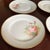 Vintage Hand Painted Plates Feature Roses Signed by Artist, Set of Four For Sale - Image 4 of 12