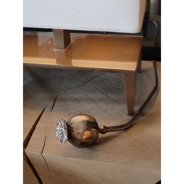 Beautiful Cast Bronze Poppy Pod botanical. Hand crafted using the ancient lost wax process of artistic metal casting. Cast...